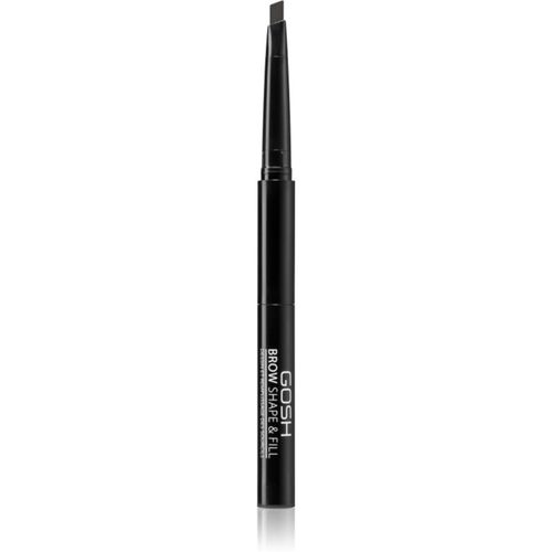 Brow Shape & Fill lápiz para cejas doble tono 002 Greybrown 0.5 g - Gosh - Modalova