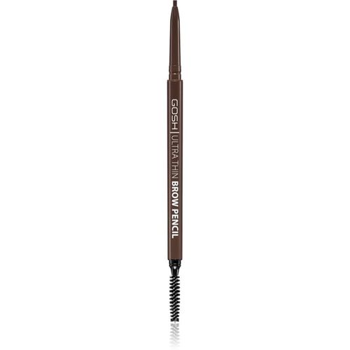 Ultra Thin pincel de precisión para cejas con cepillo tono 003 Dark Brown 0,35 g - Gosh - Modalova