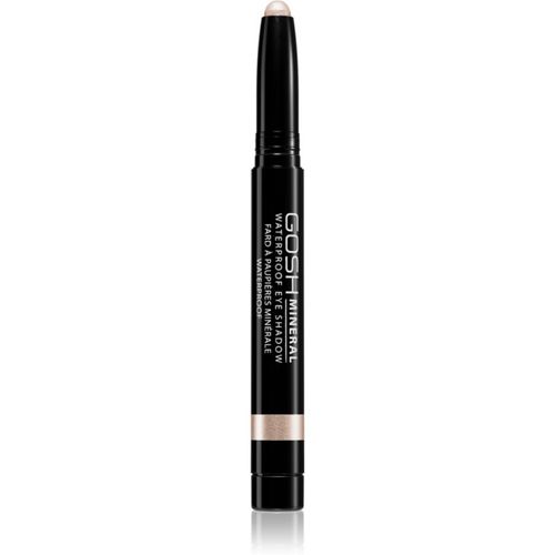 Mineral Waterproof sombras de ojos de larga duración en lápiz resistente al agua tono 011 Vanilla Highlight 1,4 g - Gosh - Modalova