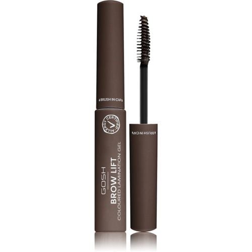 Brow Lift Gel zum Stylen der Augenbrauen Farbton 002 Dark Brown 6 ml - Gosh - Modalova