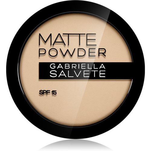 Matte Powder cipria opacizzante SPF 15 colore 01 8 g - Gabriella Salvete - Modalova