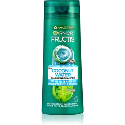 Fructis Coconut Water champú revitalizador 250 ml - Garnier - Modalova