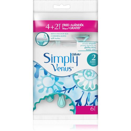 Venus Simply maquinillas de afeitar desechables 6 ud - Gillette - Modalova