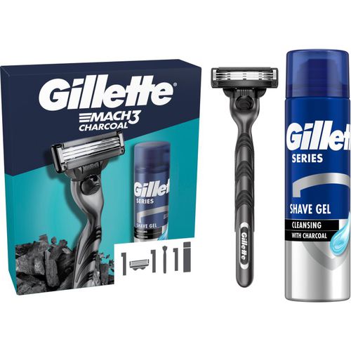 Mach3 Charcoal lote de regalo para hombre - Gillette - Modalova