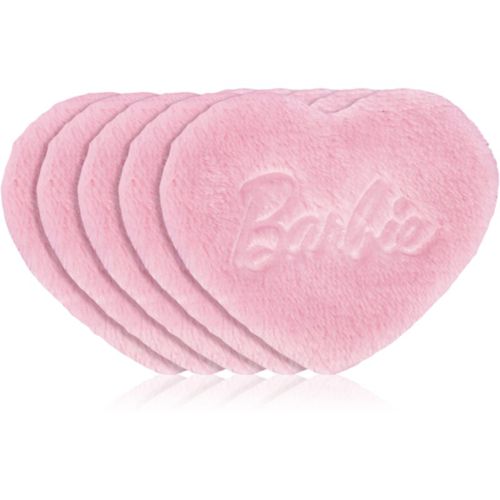 Barbie Ultrasoft Reusable Pads dischetti struccanti lavabili tipo Hearts Pink 5 pz - GLOV - Modalova