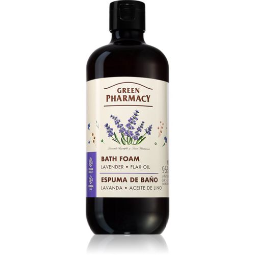 Lavender & Linseed Oil Bath Foam espuma de baño con lavanda 500 ml - Green Pharmacy - Modalova