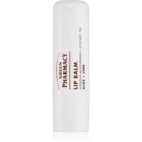 Lip Care Aloe and Lime bálsamo hidratante intensivo para labios SPF 10 3.6 ml - Green Pharmacy - Modalova