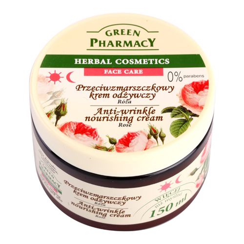 Rose Face Cream crema nutritiva antiarrugas 150 ml - Green Pharmacy - Modalova