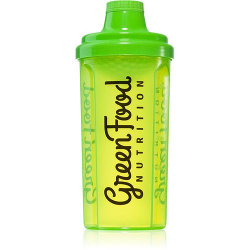 Shaker coctelera deportiva Transparent Green 500 ml - GreenFood Nutrition - Modalova