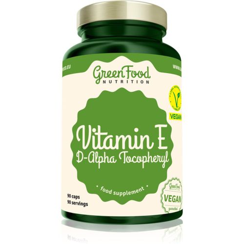 Vitamin E D-Alpha Tocopheryl Kapseln mit Vitamin E 90 KAP - GreenFood Nutrition - Modalova