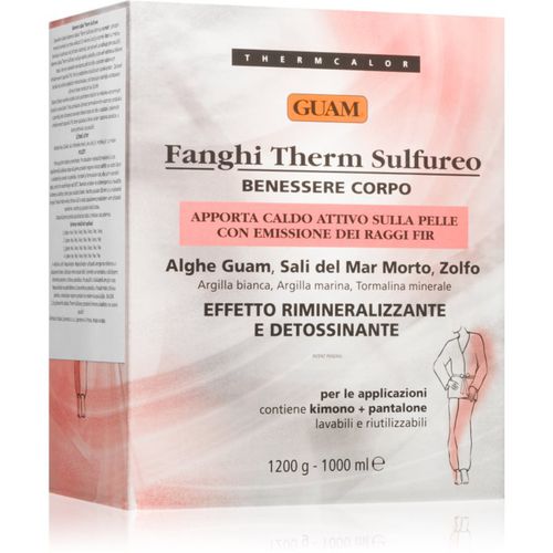 Fanghi Therm Sulfureo envoltura con efecto calor para relajar las articulaciones y los músculos 1200 g - Guam - Modalova