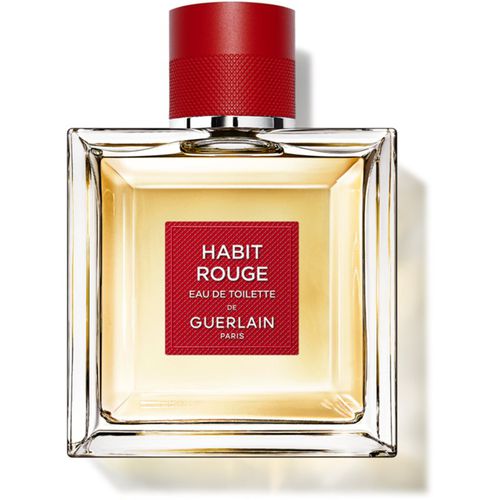 Habit Rouge Eau de Toilette para hombre 100 ml - GUERLAIN - Modalova