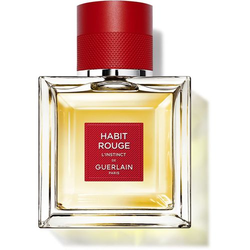 Habit Rouge L'Instinct Intense Eau de Toilette para hombre 50 ml - GUERLAIN - Modalova