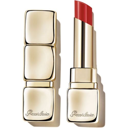 KissKiss Shine Bloom glänzender Lippenstift Farbton 709 Petal Red 3,5 g - GUERLAIN - Modalova