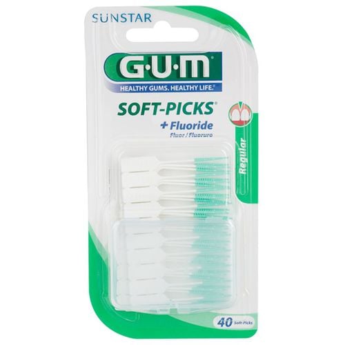 Soft-Picks +Fluoride Dental-Zahnstocher regular 40 St - G.U.M - Modalova