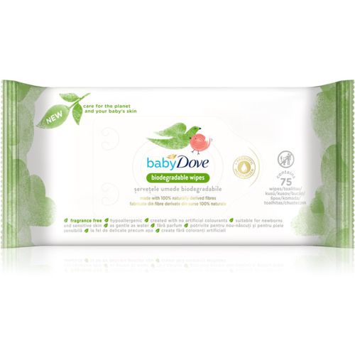 Baby Biodegradable Wipes toallitas húmedas suaves para bebés 75 ud - Dove - Modalova