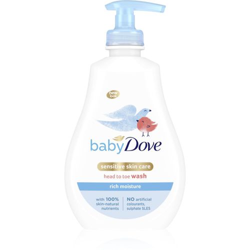 Baby Rich Moisture gel detergente per corpo e capelli 400 ml - Dove - Modalova