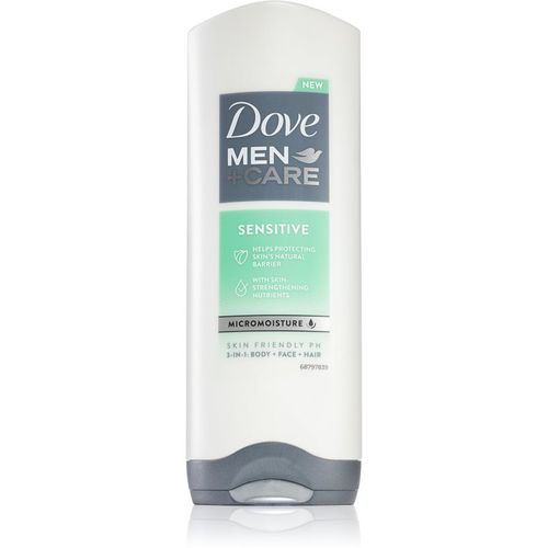 Men+Care Sensitive Duschgel für Gesicht, Körper und Haare für Herren 250 ml - Dove - Modalova