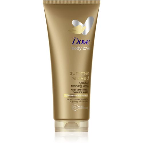 DermaSpa Summer Revived Körper Selbstbräunungscreme Farbton Medium to Dark 200 ml - Dove - Modalova