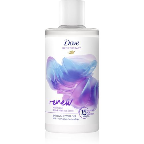 Bath Therapy Renew gel bagno e doccia Wild Violet & Pink Hibiscus 400 ml - Dove - Modalova