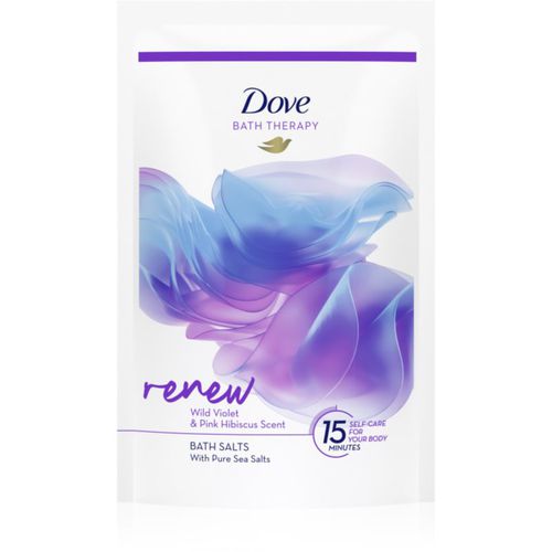 Bath Therapy Renew sale da bagno Wild Violet & Pink Hibiscus 400 g - Dove - Modalova