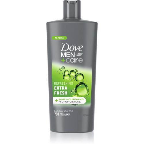 Men+Care Extra Fresh gel doccia rinfrescante per viso, corpo e capelli 700 ml - Dove - Modalova