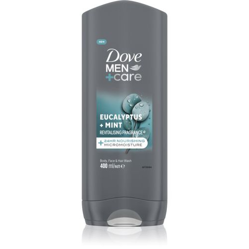 Men+Care Advanced gel doccia per viso, corpo e capelli per uomo Eucalyptus & Mint 400 ml - Dove - Modalova