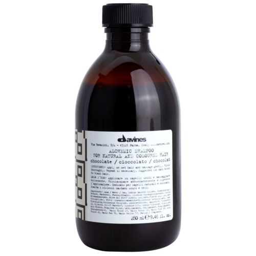 Alchemic Shampoo Chocolate champú para resaltar el color del cabello 280 ml - Davines - Modalova