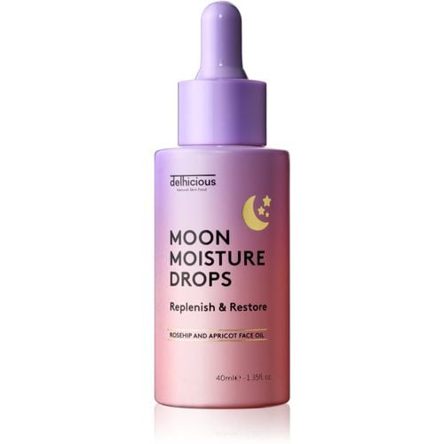 MOON MOISTURE DROPS olio siero nutriente per la rigenerazione della pelle 40 ml - delhicious - Modalova