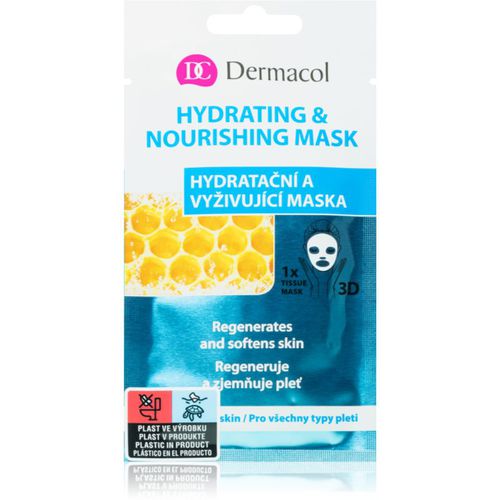 Hydrating & Nourishing Mask Textile 3D Feuchtigkeit spendende und nährende Maske 15 ml - Dermacol - Modalova