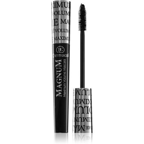 Magnum mascara effetto volumizzante Black 9 ml - Dermacol - Modalova