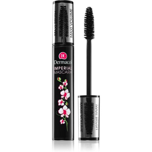 Imperial Maxi Volume & Length máscara para alargar las pestañas Black 13 ml - Dermacol - Modalova