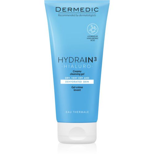 Hydrain3 Hialuro cremiges Reinigungsgel für dehydrierte trockene Haut 200 ml - Dermedic - Modalova
