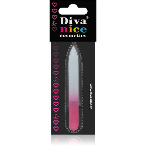 Accessories Glasnagelfeile klein Pink 1 St - Diva & Nice Cosmetics - Modalova