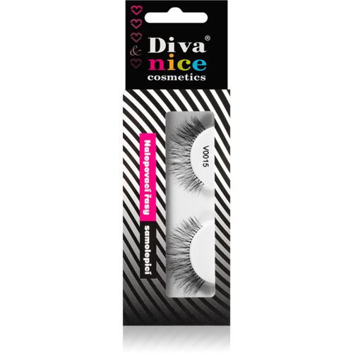 Accessories Lashes ciglia finte in capelli naturali No. V0015 1 pz - Diva & Nice Cosmetics - Modalova