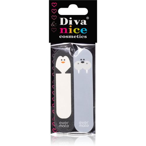 Accessories feine Nagelfeile und Polierstick Penguin & Walrus - Diva & Nice Cosmetics - Modalova