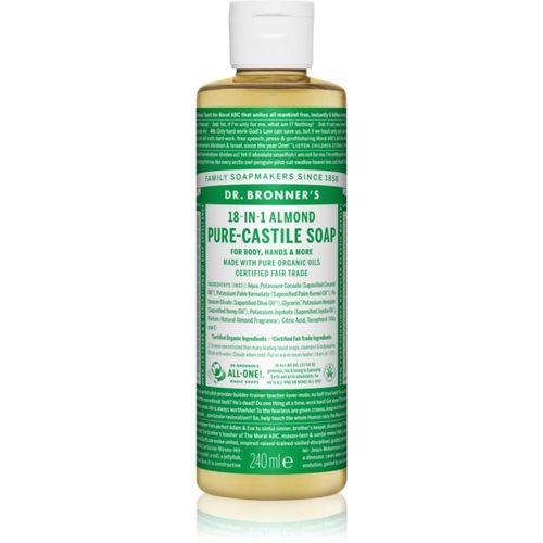 Almond jabón líquido universal 240 ml - Dr. Bronner’s - Modalova