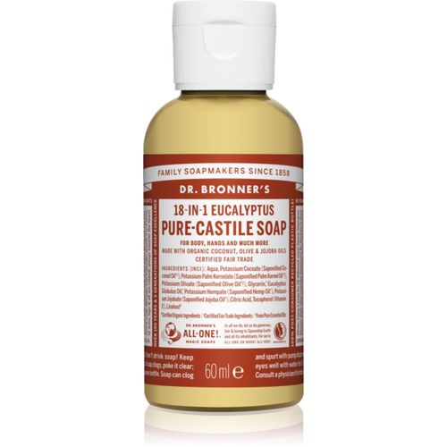 Eucalyptus Universelle Flüssigseife 60 ml - Dr. Bronner’s - Modalova