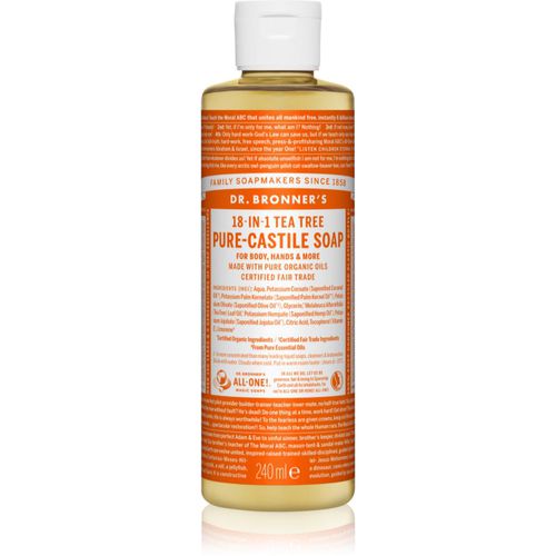 Tea Tree jabón líquido universal 240 ml - Dr. Bronner’s - Modalova