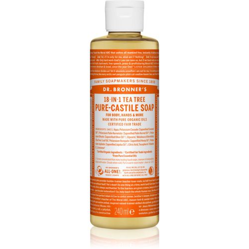 Tea Tree sapone liquido universale 240 ml - Dr. Bronner’s - Modalova