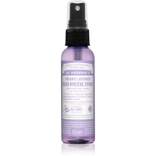 Lavender spary limpiador sin aclarado para manos 60 ml - Dr. Bronner’s - Modalova