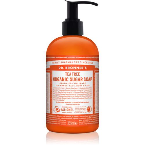 Tea Tree sapone liquido per corpo e capelli 355 ml - Dr. Bronner’s - Modalova