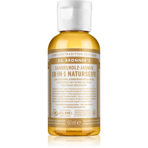 Sandalwood & Jasmine jabón líquido universal 60 ml - Dr. Bronner’s - Modalova