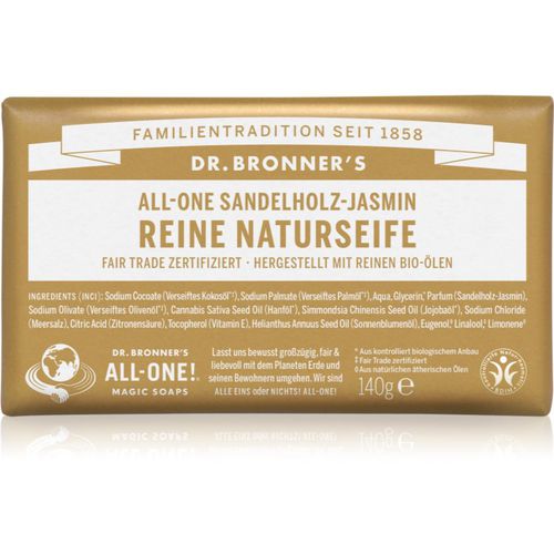 Sandalwood & Jasmine sapone solido 140 g - Dr. Bronner’s - Modalova