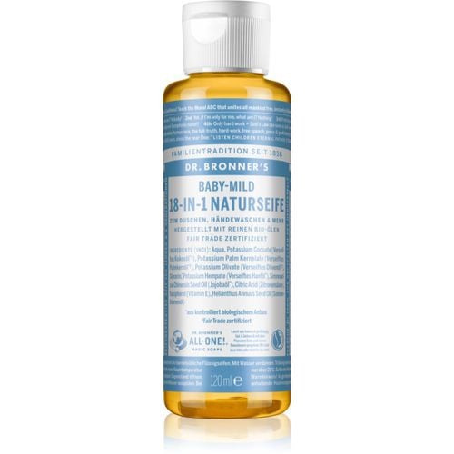 Baby-Mild sapone liquido universale senza profumazione 120 ml - Dr. Bronner’s - Modalova