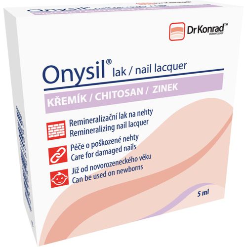 Onysil® laca para uñas débiles y blandas 5 ml - Dr Konrad - Modalova