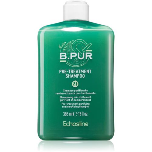 B. PUR PRE - TREATMENT SHAMPOO shampoo di pulizia profonda per capelli secchi e ribelli 385 ml - Echosline - Modalova