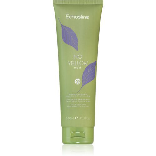 No Yellow Mask maschera per capelli neutralizzante per toni gialli 300 ml - Echosline - Modalova