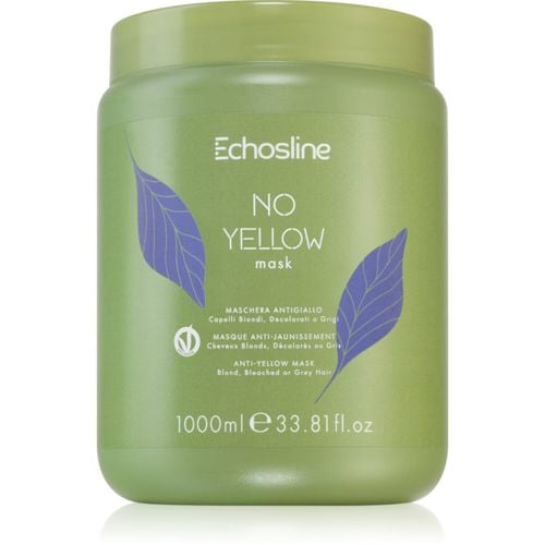 No Yellow Mask Maske für die Haare neutralisiert gelbe Verfärbungen 1000 ml - Echosline - Modalova