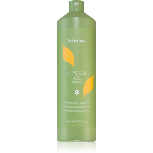 Ki-Power Veg Shampoo shampoo ricostituente per capelli rovinati 1000 ml - Echosline - Modalova